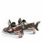 Scarpe sportive Vans - Slip-On V Shark VN0A7Q4ZASB1 (Camo Shark) Black/True W