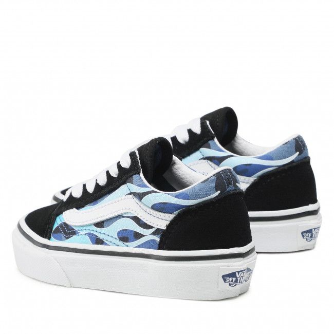 Scarpe sportive Vans - Old Skool VN0A7Q5FABW1 (Camo Flame) Blue/Ice Cam