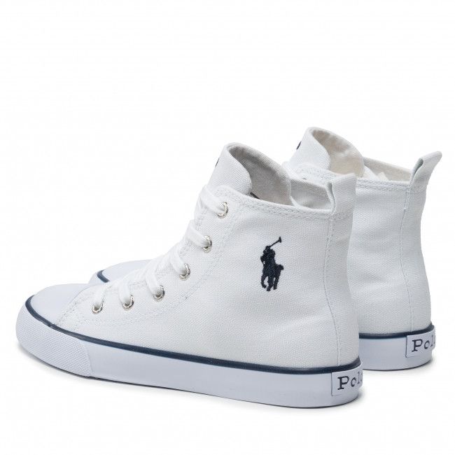 Scarpe da ginnastica Polo Ralph Lauren - Hamptyn Hi RF103500 White/Navy