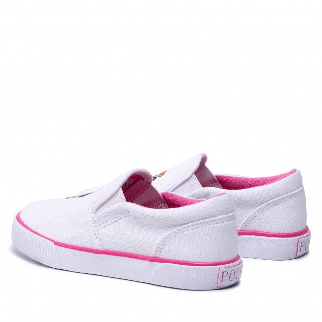 Scarpe sportive Polo Ralph Lauren - Bal Harbour II Bear RF103506 S White/Baja Pink