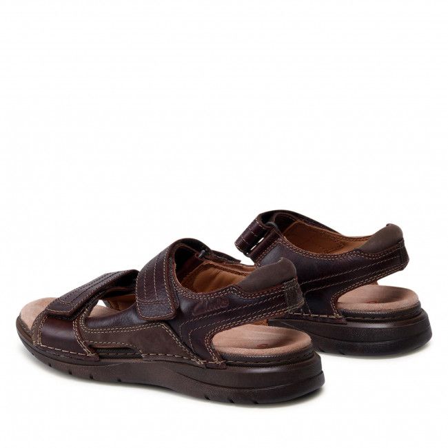 Sandali Clarks - Nature Trek 261591947 Mahogany Combi