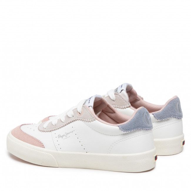 Sneakers Pepe Jeans - Kenton Feston Girl PGS30532 White 800