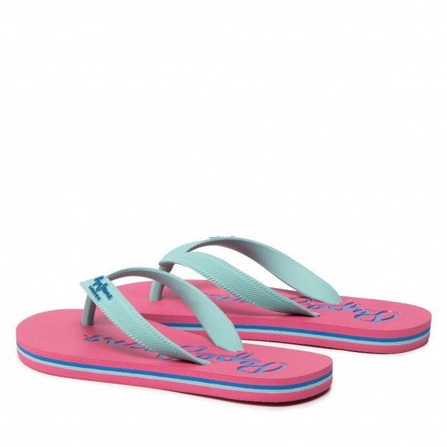 Infradito Pepe Jeans - Bay Beach Brand G PGS70048 Aqua 508