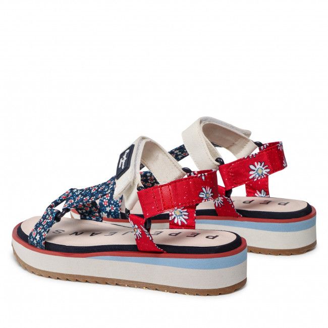 Sandali PEPE JEANS - Alexa Flowers PGS90182 Navy 595