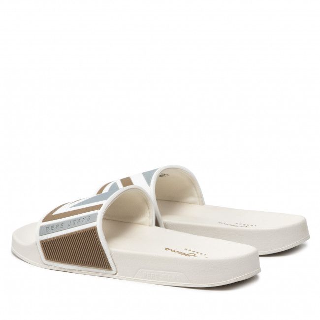 Ciabatte PEPE JEANS - Slider Flag PLS70109 White 800