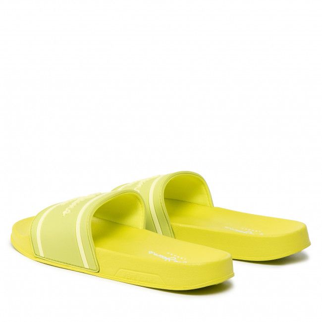 Ciabatte PEPE JEANS - Slider Logo Woman PLS70112 Acid Green 628