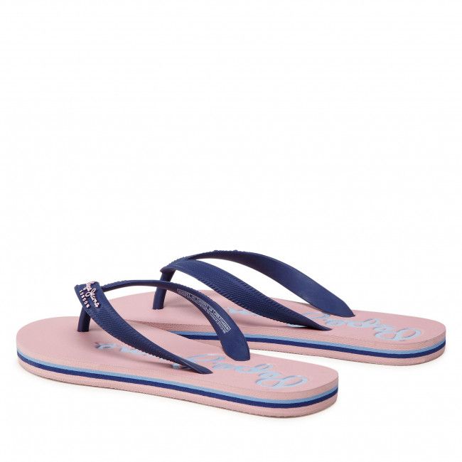 Infradito PEPE JEANS - Bay Beach Brand W PLS70124 Navy 595