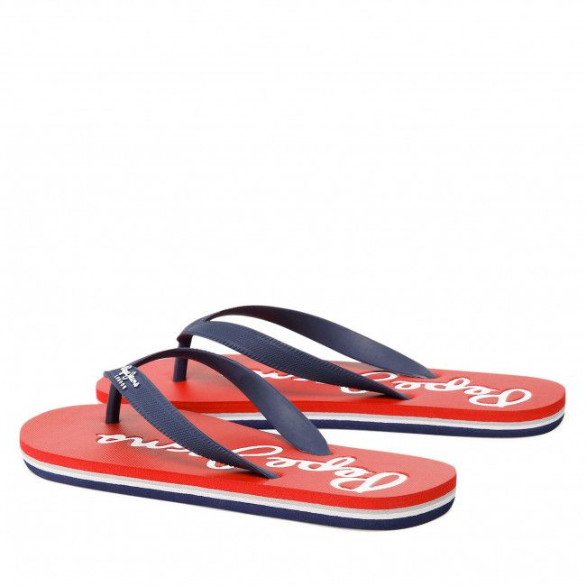 Infradito Pepe Jeans - Bat Beach Brand M PMS70110 Red 255