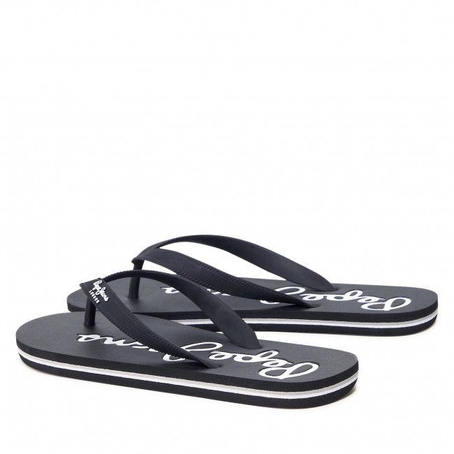 Infradito Pepe Jeans - Bat Beach Brand M PMS70110 Black 999