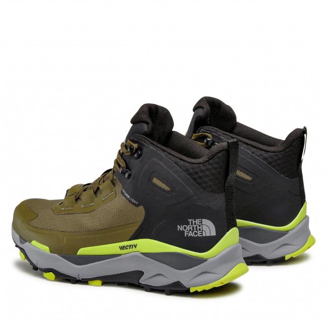 Scarpe da trekking The North Face - Vectiv Exokoris Mid Futurelight NF0A4T2UWMB-070 Military Olive/Tnf lack