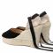 Espadrillas MANEBI - Wedge Valenciana K1.0 WV Black Soft Suede