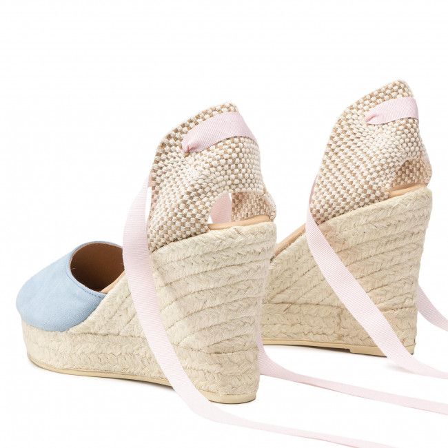 Espadrillas MANEBI - Wedge Valenciana R 0.5 WV Placid Blue