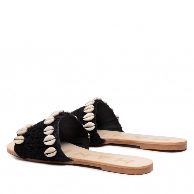 Ciabatte MANEBI - Leather Sandals S 2.9 Y0 Black