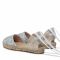 Espadrillas MANEBI - Flat Valenciana T 1.6 P0 Pastel Silver Shades Lame