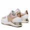 Sneakers SIMEN - 4951A Biały/Złoty