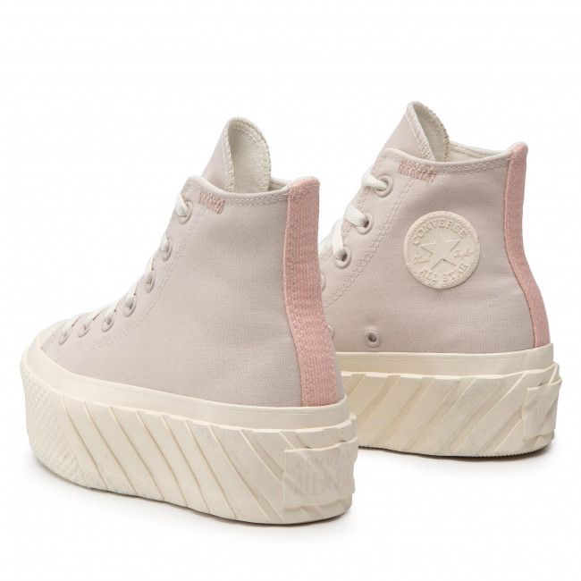 Scarpe da ginnastica CONVERSE - Ctas Lift 2X Hi 572953C Desert Sand/Egret/Pink Clay