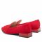 Loafers SAGAN - 4721 Czerwony Welur