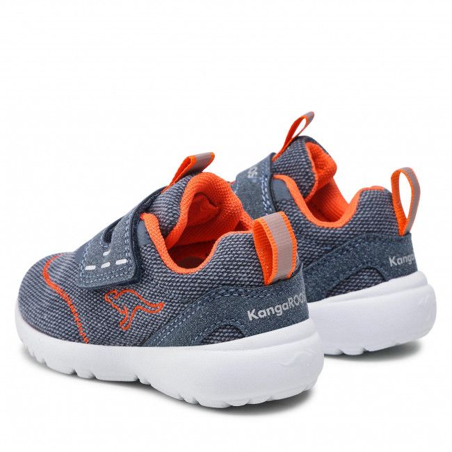 Sneakers KANGAROOS - Ky-Stitch V 02102 000 4100 Dk Navy/Orange