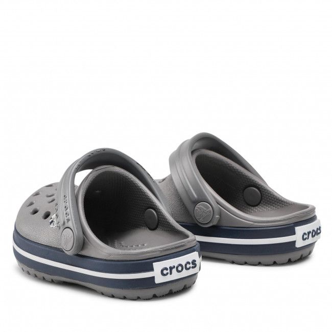 Ciabatte Crocs - Crocband Clog T 207005 Fumee/Blue Marine