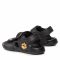 Sandali Jack Wolfskin - Fun Sandal K 4051841 Black/burly Yellow
