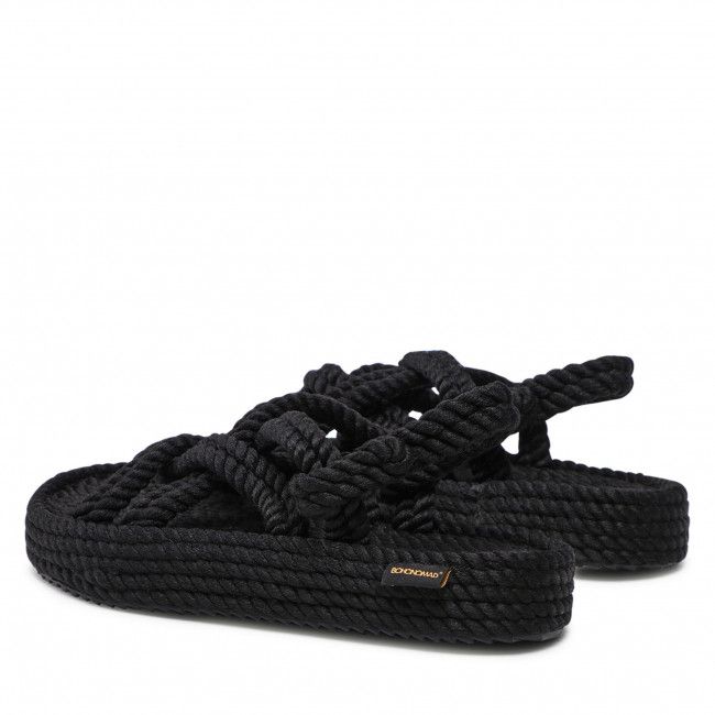 Sandali BOHONOMAD - Bodrum Platform Sandal BOD.0020.PRS Black