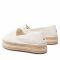 Espadrillas TOMMY HILFIGER - Th Textured Flatform Espadrille FW0FW06433 Ecru YBL