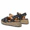 Espadrillas WRANGLER - Kim Tex WL21634A Black/Pewter 309