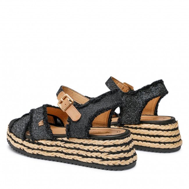 Espadrillas WRANGLER - Kim Tex WL21634A Black/Pewter 309