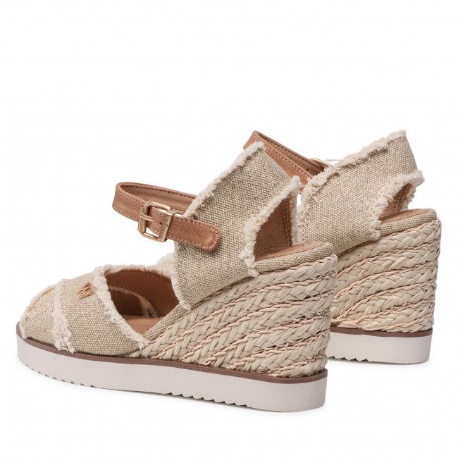 Espadrillas WRANGLER - Maiorca Cross WL21700A Ecru/Gold 924