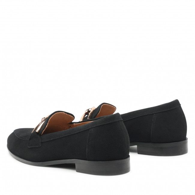 Loafers EKSBUT - 2D-6375-136 Czarny