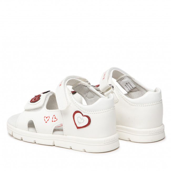 Sandali LUMBERJACK - Whippy SG78406-006 S White/Red