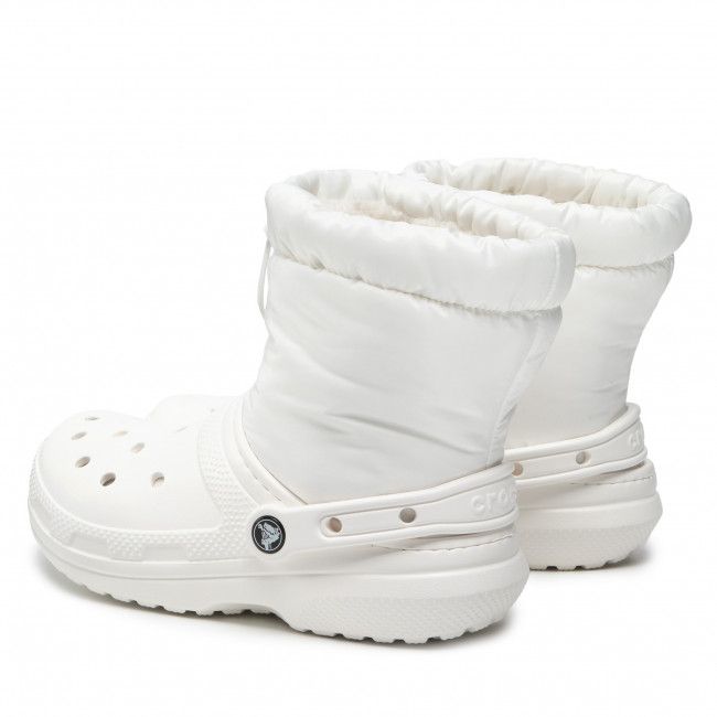 Tronchetti CROCS - Classic Lined Neo Puff Boot 206630 White/White