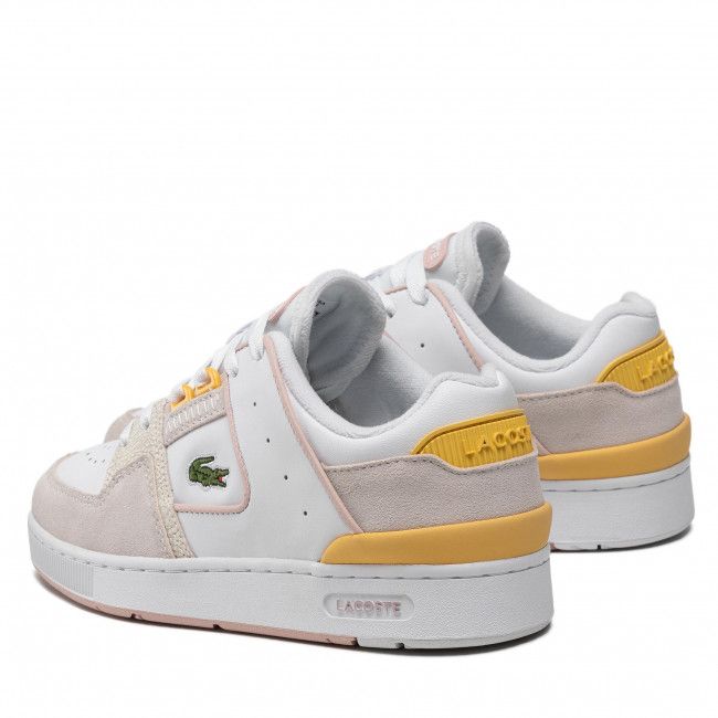 Sneakers LACOSTE - Court Cage 0722 1 Sfa 7-43SFA0048 Wht/Ylw