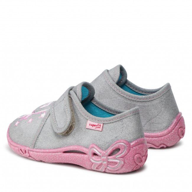 Pantofole Superfit - 1-000259-2020 Grau/Rosa