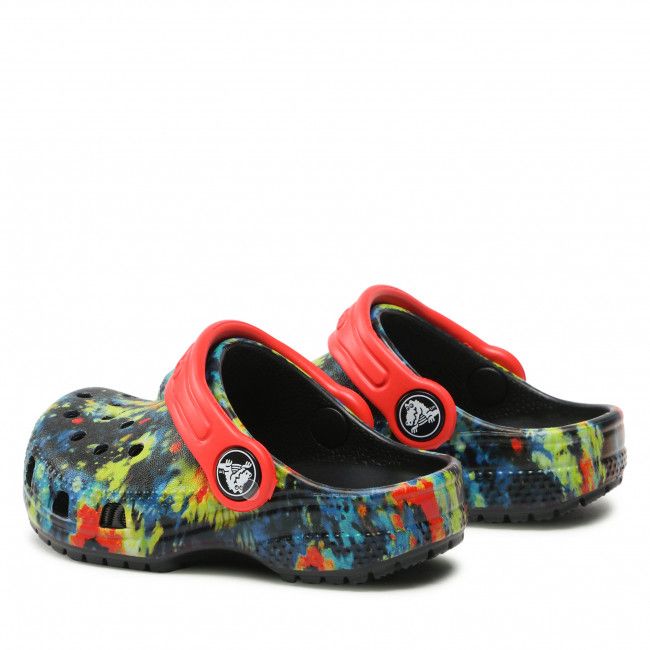 Ciabatte Crocs - Classic Tie Dye Graphic Clog T 206994 Turq Tonic/Multi