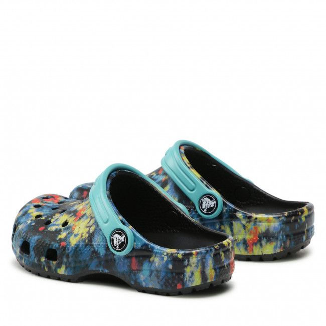 Ciabatte Crocs - Classic Tiedye Graphic Clog K 206995 Tonic/Multi