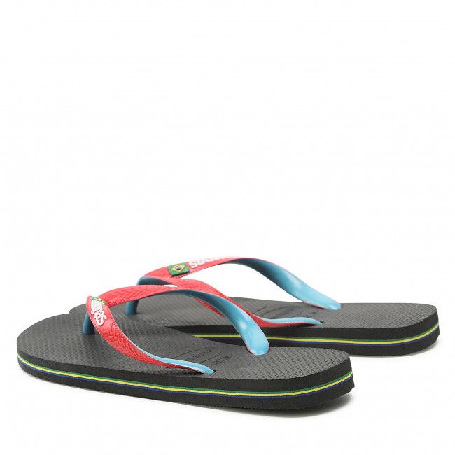 Infradito Havaianas - Brasil Mix 41232069710 Black/Red Ruby