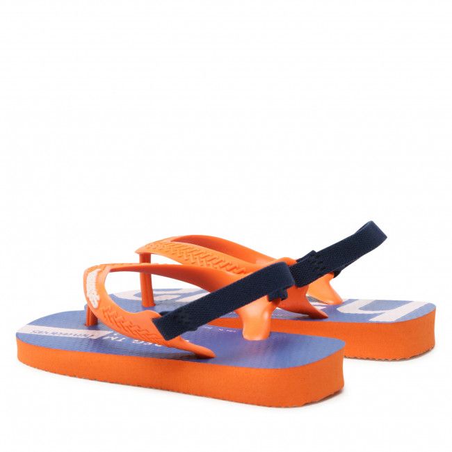 Sandali Havaianas - Baby Logomania 41457959797 Begonia Orange/B