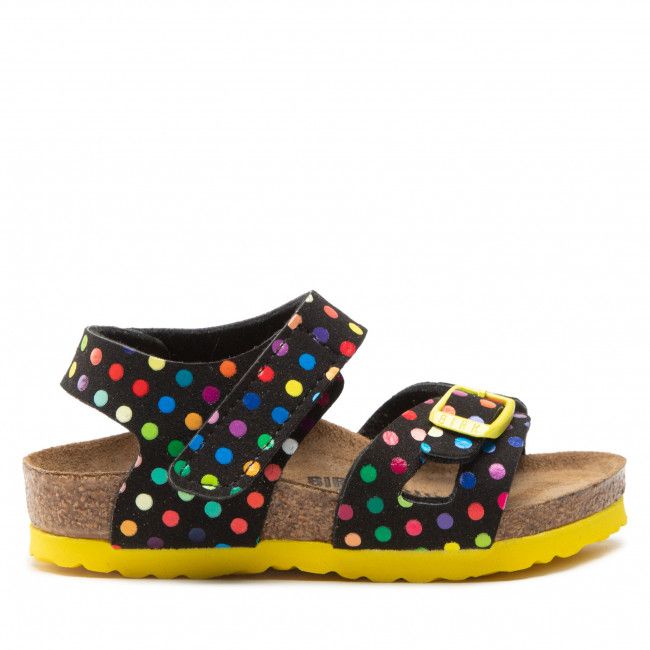 Sandali Birkenstock - Colorado Rivet Logo Kids 1023567 Digital Dots Black