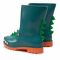 Wellington MELISSA - Mini Melissa Rain Boot + Fabul 33677 Orange/Green AF028