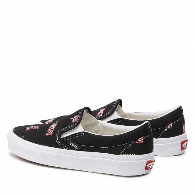 Scarpe sportive Vans - Classic Slip-On VN0A5JMHY281 Vans Misprint Black/White