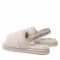 Pantofole Calvin Klein Jeans - Home Slipper Fakefur Elastic YW0YW00751 Eggshell ACF