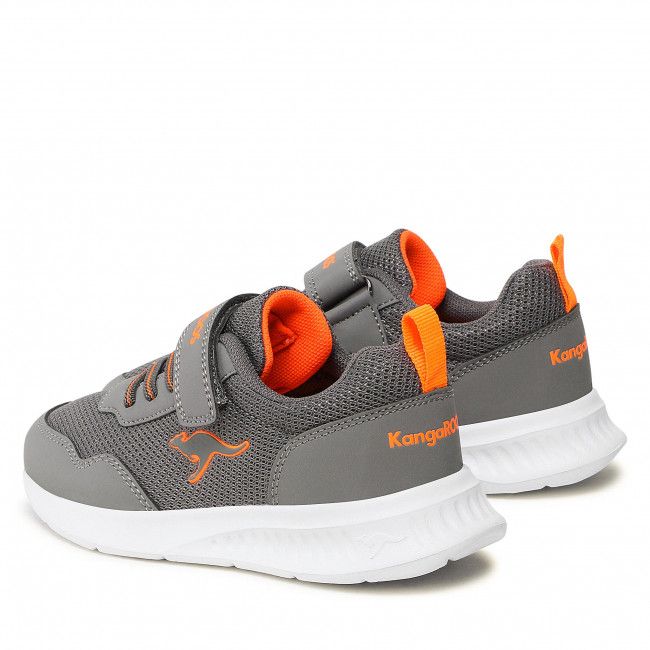 Sneakers KangaRoos - Kl-Frank Ev 18890 000 2125 Steel Grey/Neon Orange