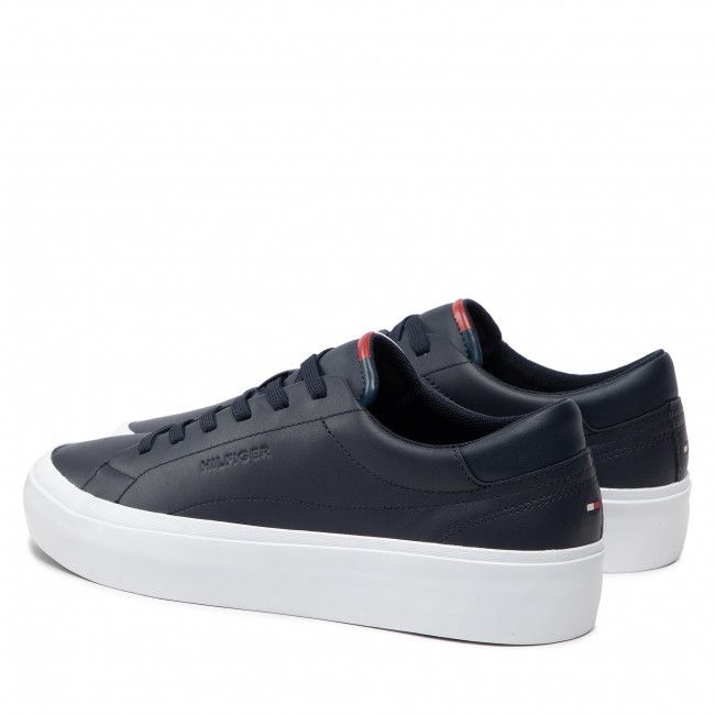 Sneakers TOMMY HILFIGER - Prep Vulc Leather FM0FM04171 Desert Sky DW5