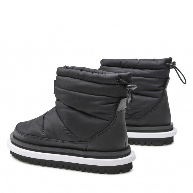 Tronchetti Tommy Jeans - Padded Tommy Jeans Wmns Boot EN0EN01950 Black BDS