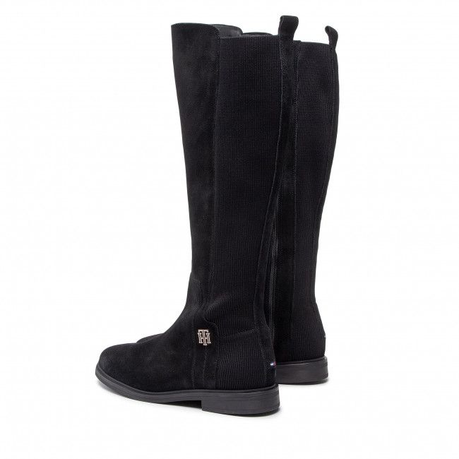 Stivali Tommy Hilfiger - Th Essentials Longboot FW0FW07050 Black BDS