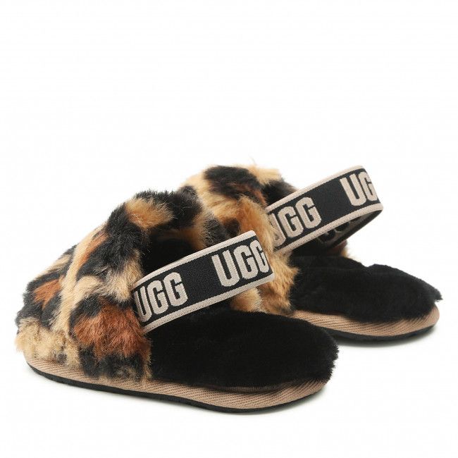 Pantofole UGG - T Fluff Yeah Slide Spotty 1134955T Nat