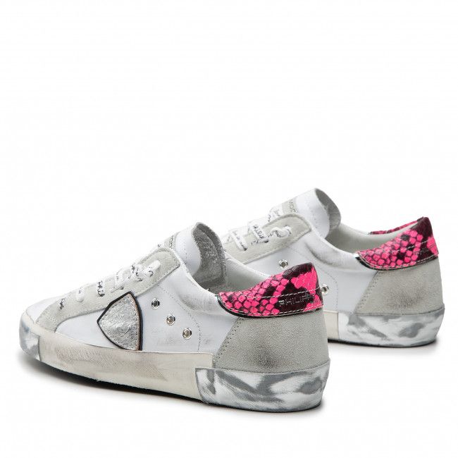 Sneakers PHILIPPE MODEL - Prsx PRLD VA07 Blanc/Fucsia