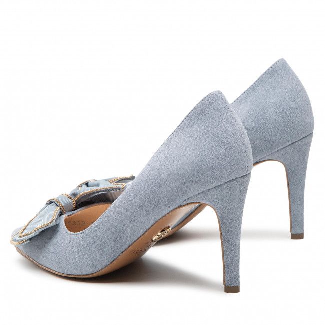 Scarpe stiletto Baldowski - D04232-2835-001 Zamsz Sky Blue