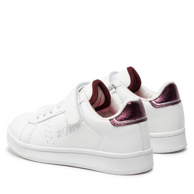 Sneakers SHONE - 15012-129 Off White/Purple